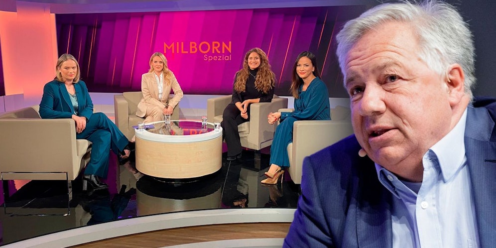 Raphaela Scharf, Angela Alexa (m.) und Katia Wagner bei Milborn (l.) zu den Vorwürfen gegen Medienmanager Wolfgang Fellner.