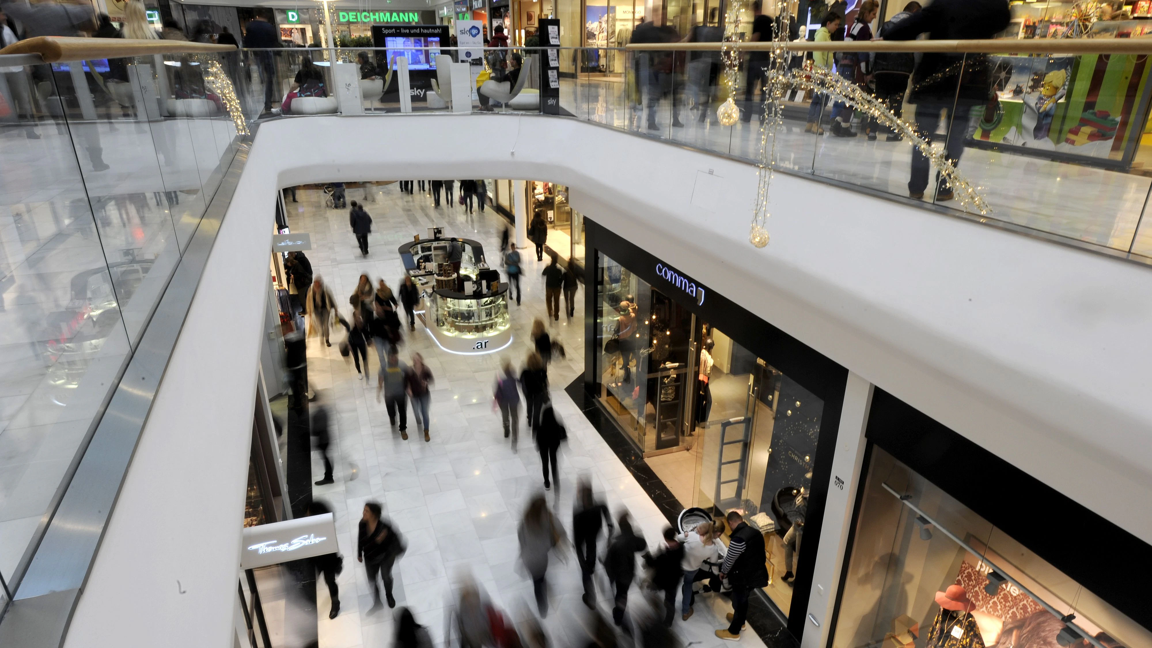 Blick in die Shopping City Süd - auch sie wird am 19. Dezember 2021 aufsperren.