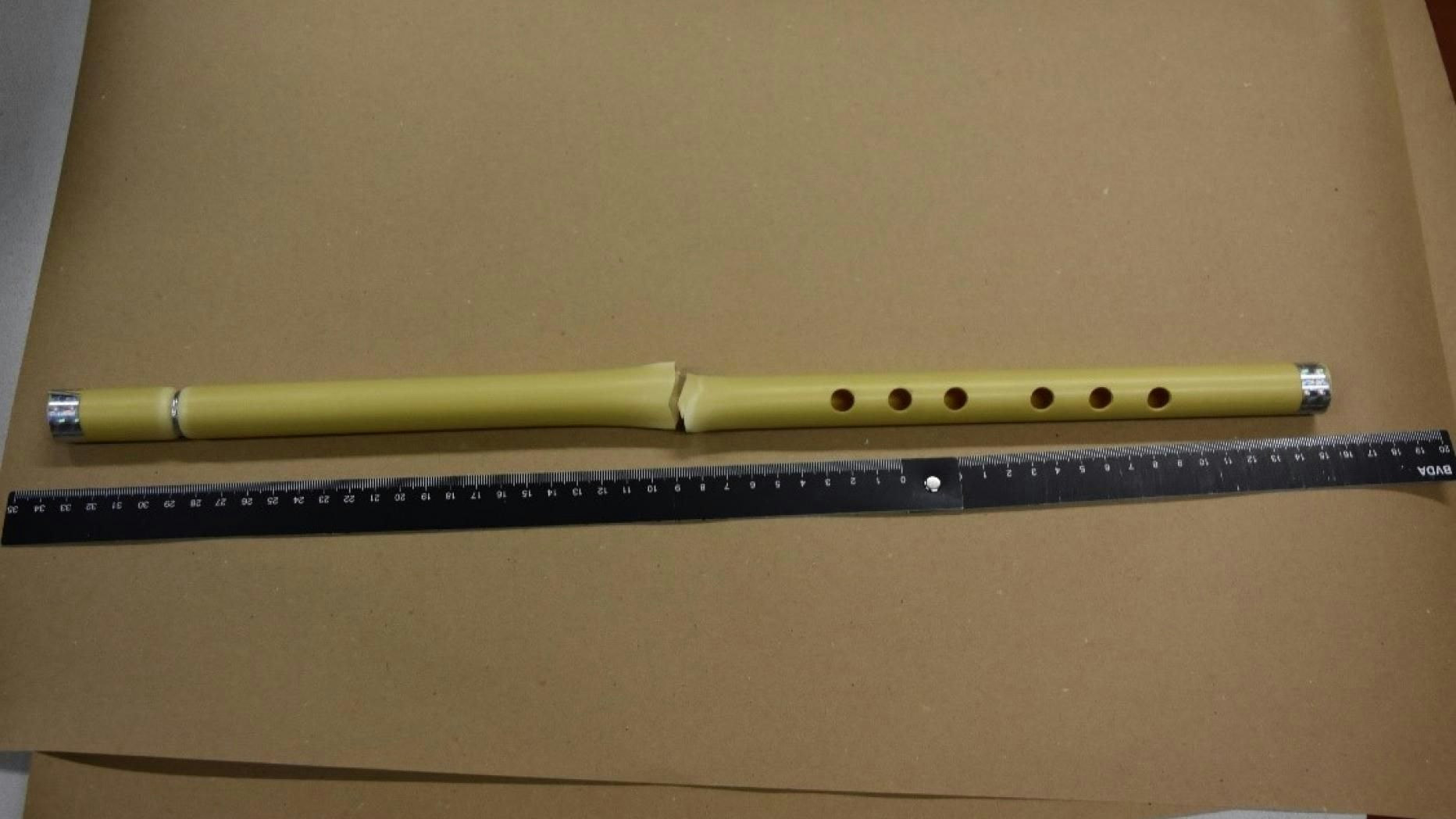 Die zerbrochene Flöte.