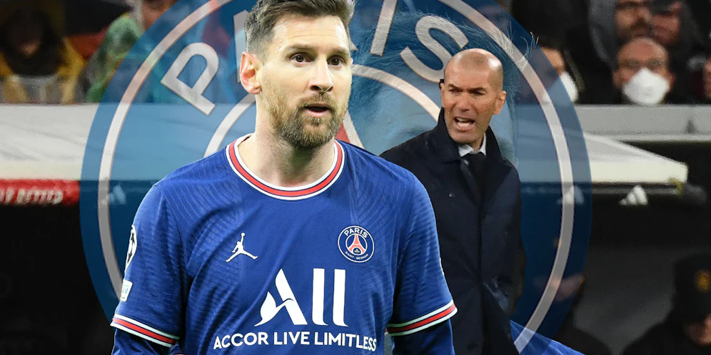 Lionel Messi könnte in Paris bald unter Zinedine Zidane auflaufen.