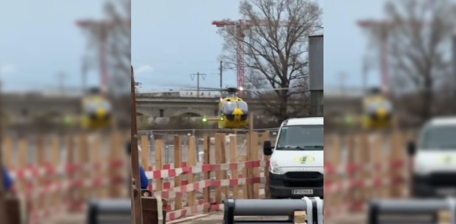 In Wien-Floridsdorf ereignete sich Dienstagnachmittag ein schwerer Arbeitsunfall. 