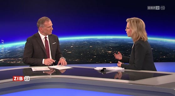 Klimaschutzministerin Leonore Gewessler (Grüne) zum Lobau-Stopp bei Armin Wolf in der ORF ZIB2 am 1. Dezember 2021.