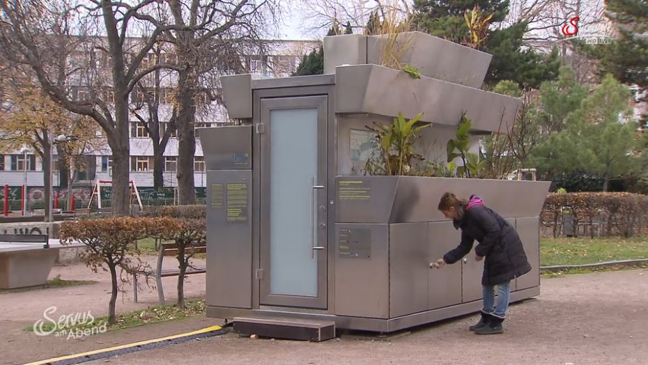 Das LooPi beim Haus des Meeres ist ein ganz spezielles Klo. 