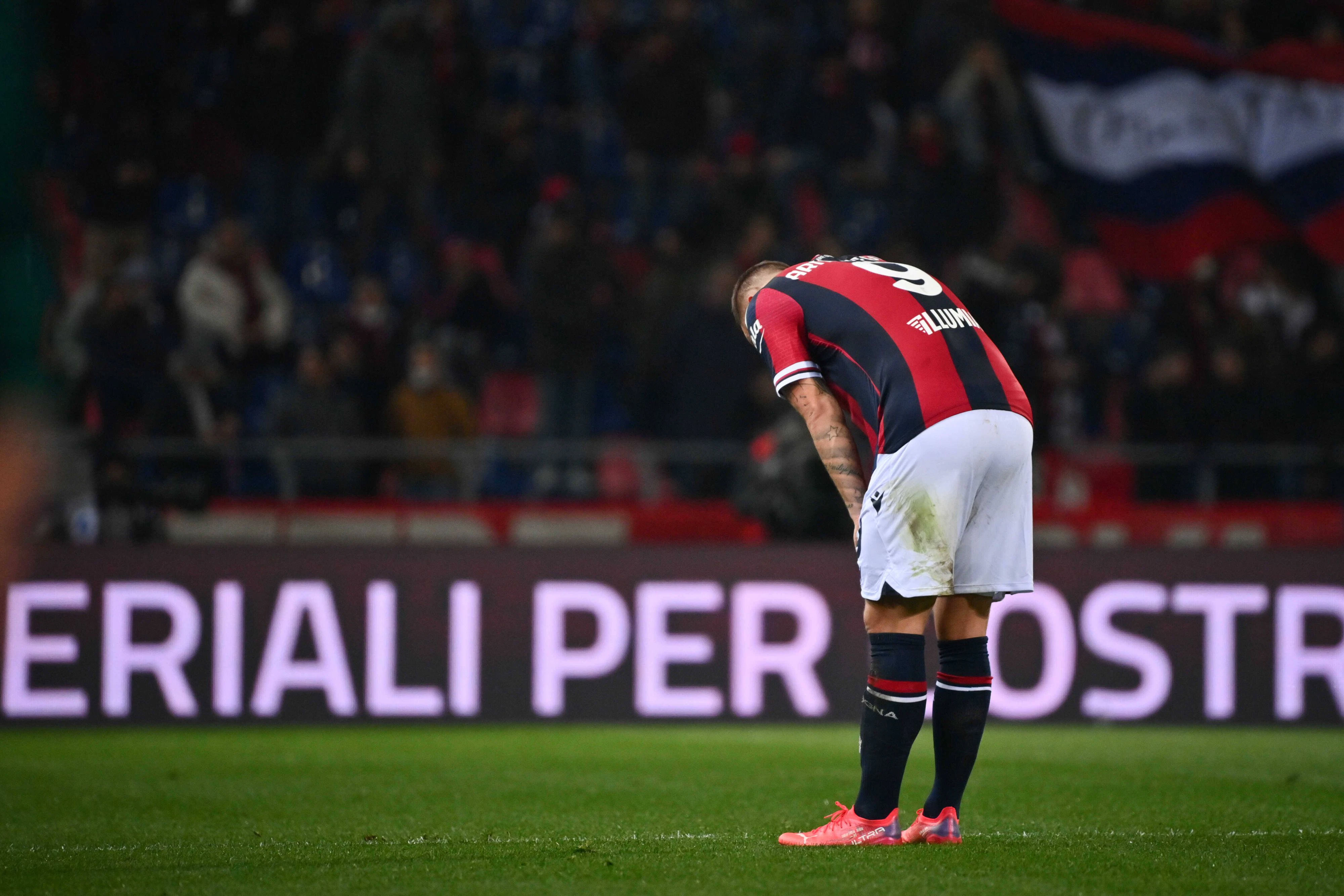 Marko Arnautovic musste nach einer Viertelstunde ausgetauscht werden. 