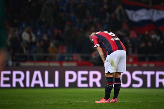 Marko Arnautovic musste nach einer Viertelstunde ausgetauscht werden.