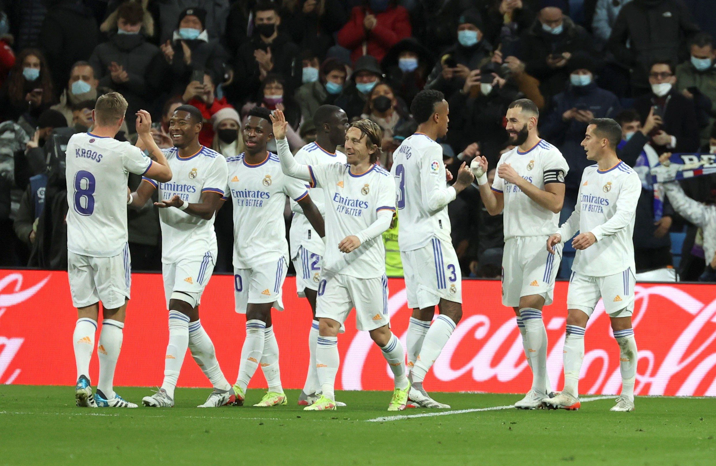Real Madrid gewinnt auch gegen Athletic Bilbao. 
