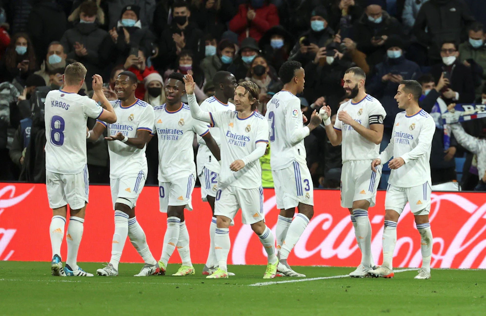 Real Madrid gewinnt auch gegen Athletic Bilbao. 