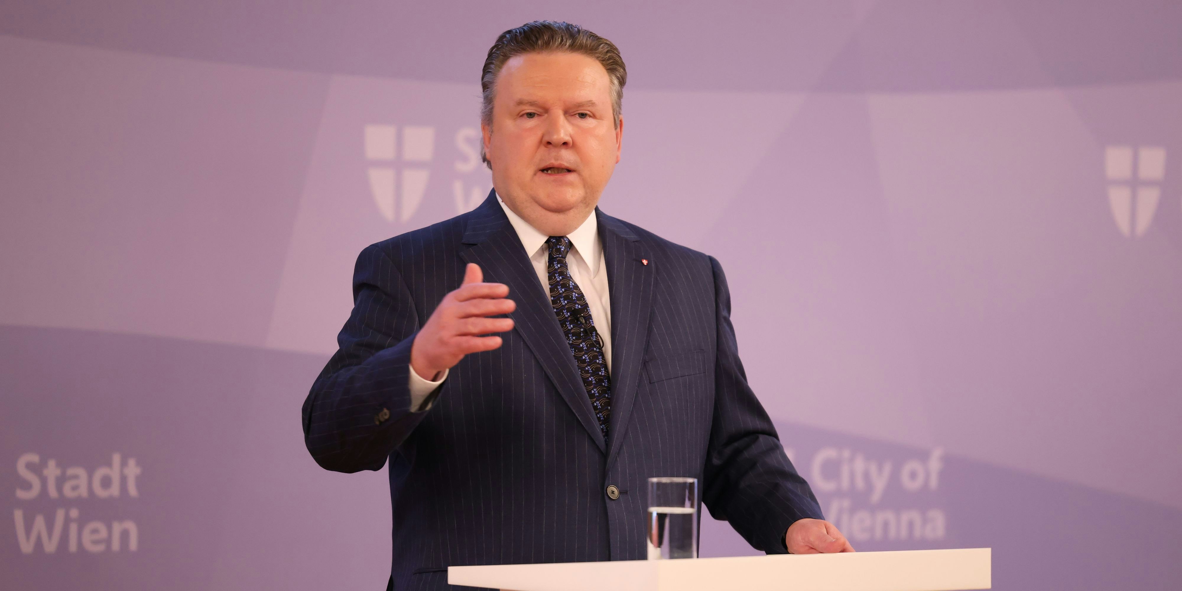 Stadtchef Michael  Ludwig ist erbost