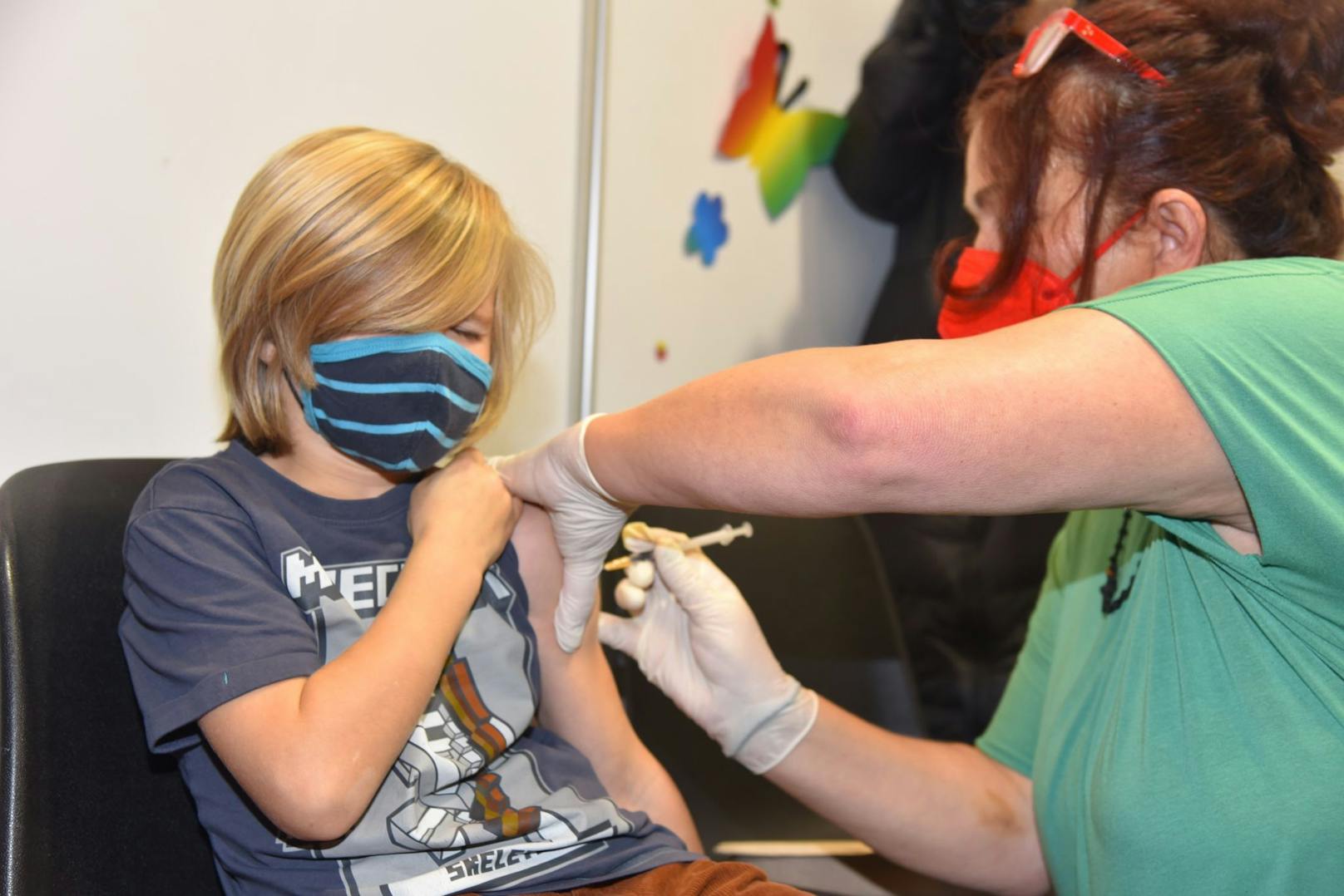 Impfzentrum in Tulln verfügt auch über eine Kinder-Impflinie