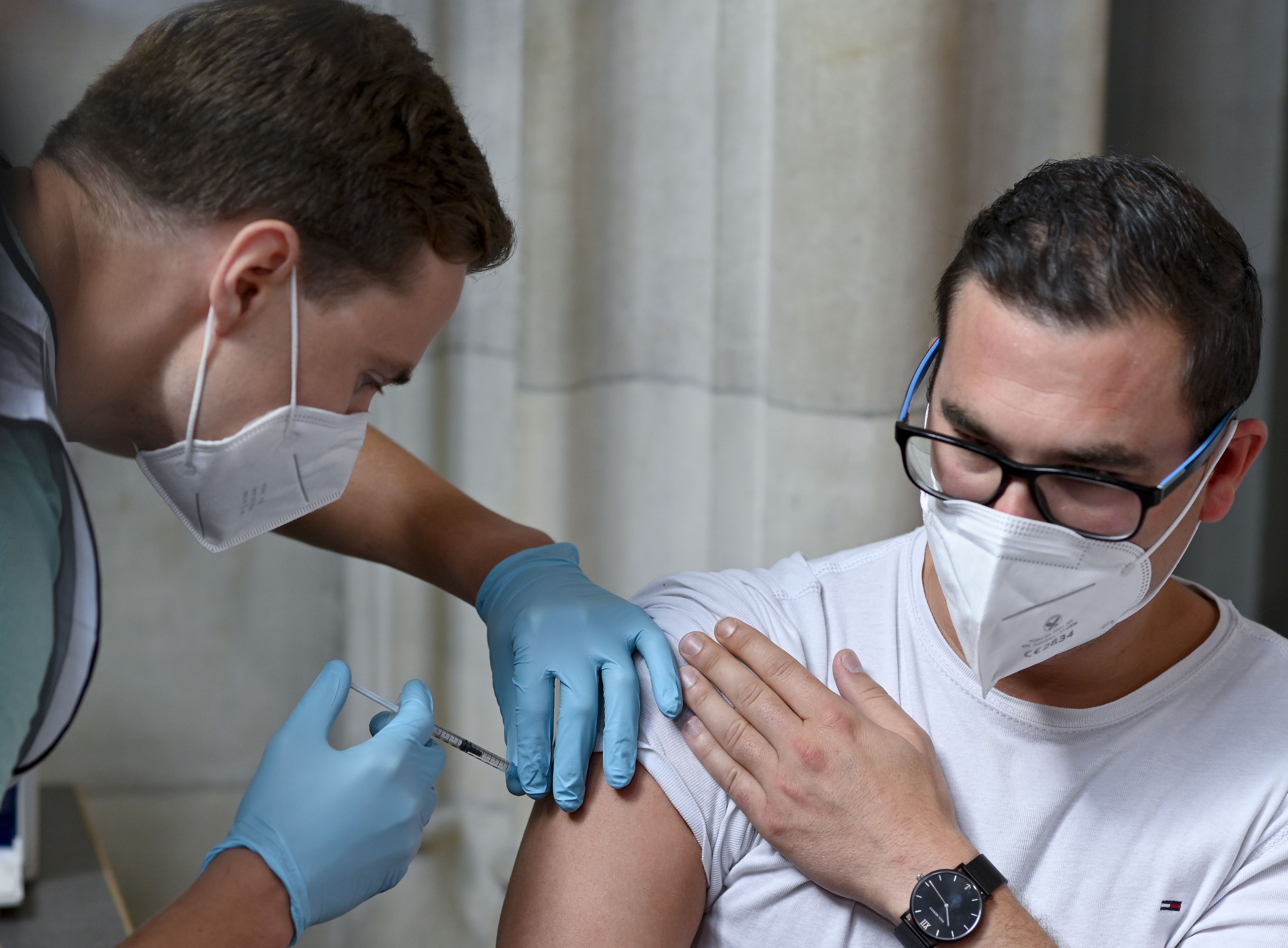 Mehr Corona-Impfungen wurden bislang nur im Juni druchgeführt.