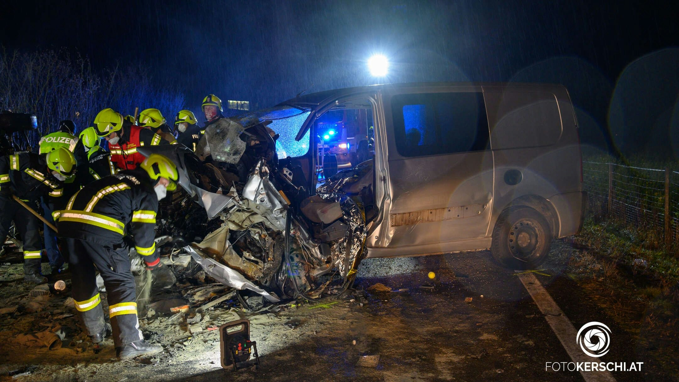 Frontal-Crash im Mühlviertel