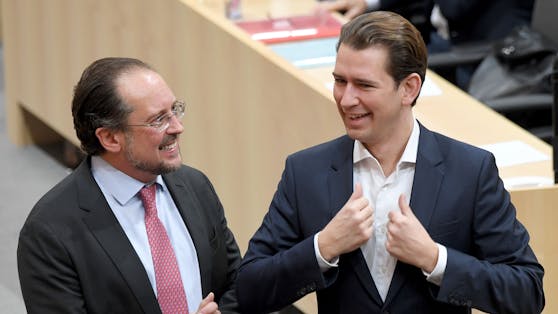 "Schattenkanzler" Sebastian Kurz konnte sich bei der Wahl zum "Wort des Jahres 2021" durchsetzen.