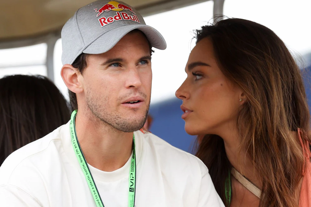 Dominic Thiem mit seiner Freundin Lili Paul-Roncalli.