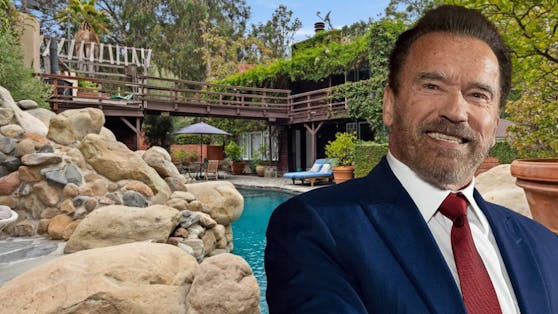 Arnold Schwarzenegger wohnte früher in dieser Traumvilla.