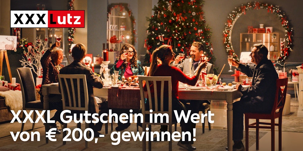 Im Adventskalender warten heute am 06.12. XXXLutz Einkaufsgutscheine im Wert von € 200,- auf Sie!