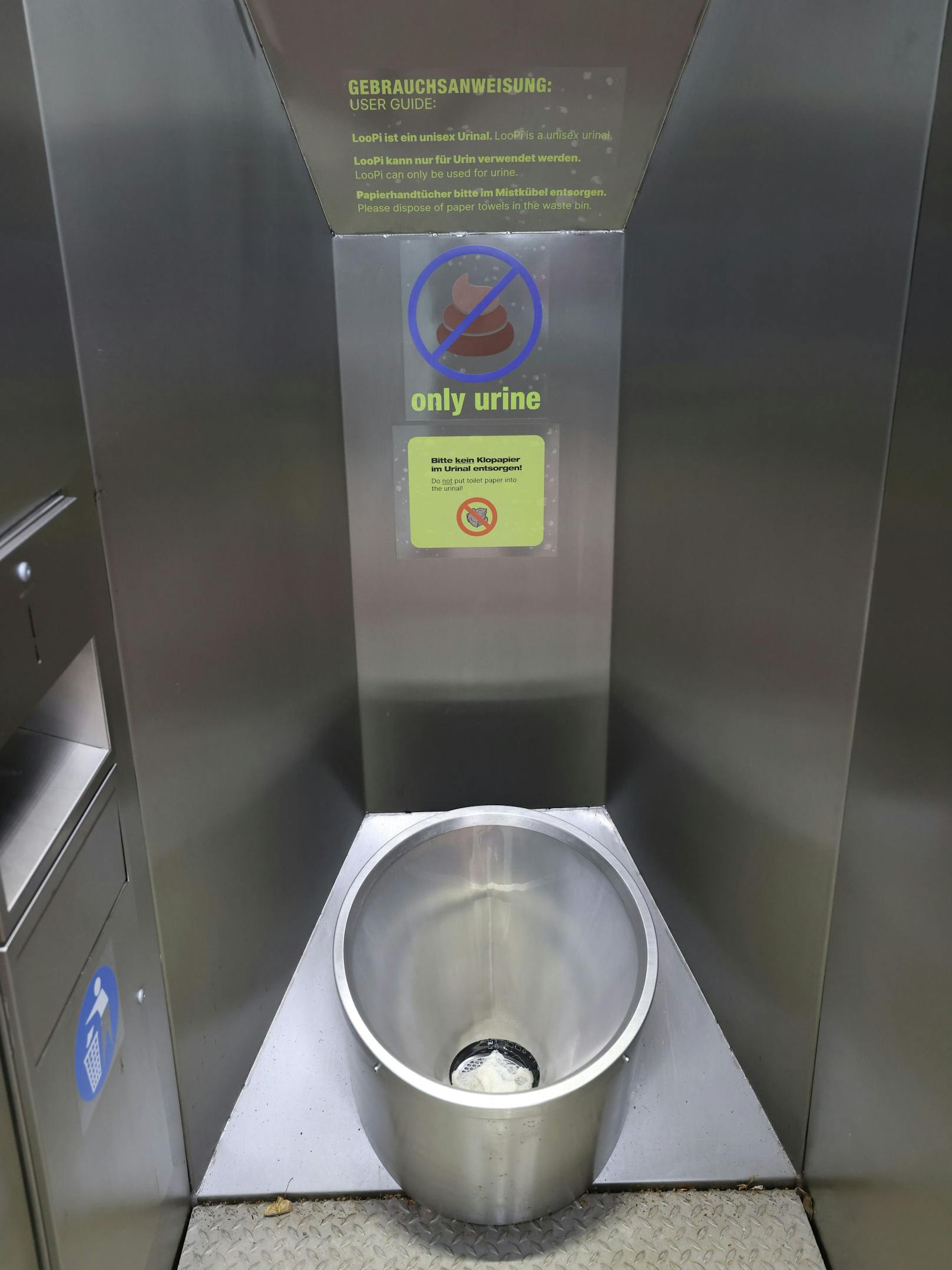 Große Geschäfte sind in dem "Pflanzen-Urinal" um 470.000 Euro nicht erlaubt.&nbsp;