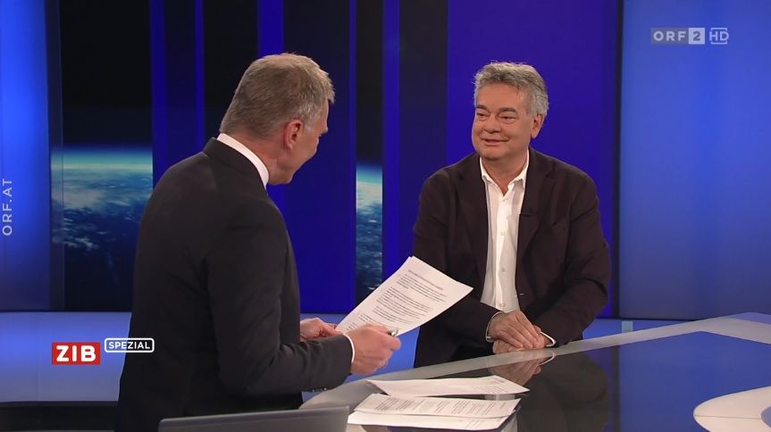 Am Freitag (03.12.2021) war Grünen-Chef und Vizekanzler Werner Kogler zu Gast in einer "ZIB spezial" bei Armin Wolf. 