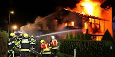 Ehepaar rettete sich aus brennendem Haus in Muckendorf