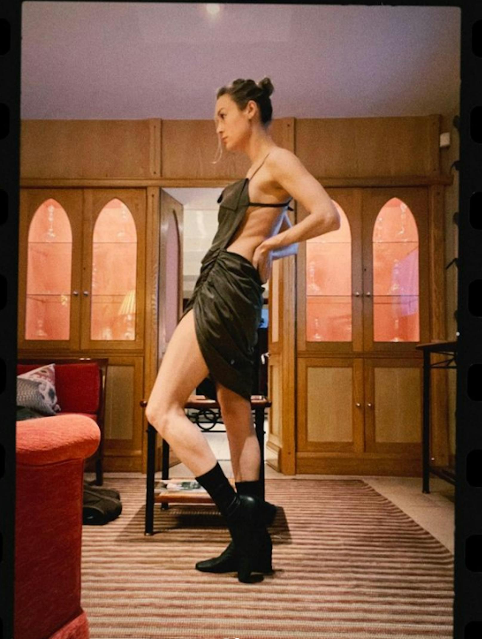 Filmstar Brie Larson zeigt auf Instagram ihre Muskeln. Ihre Fans sind begeistert.