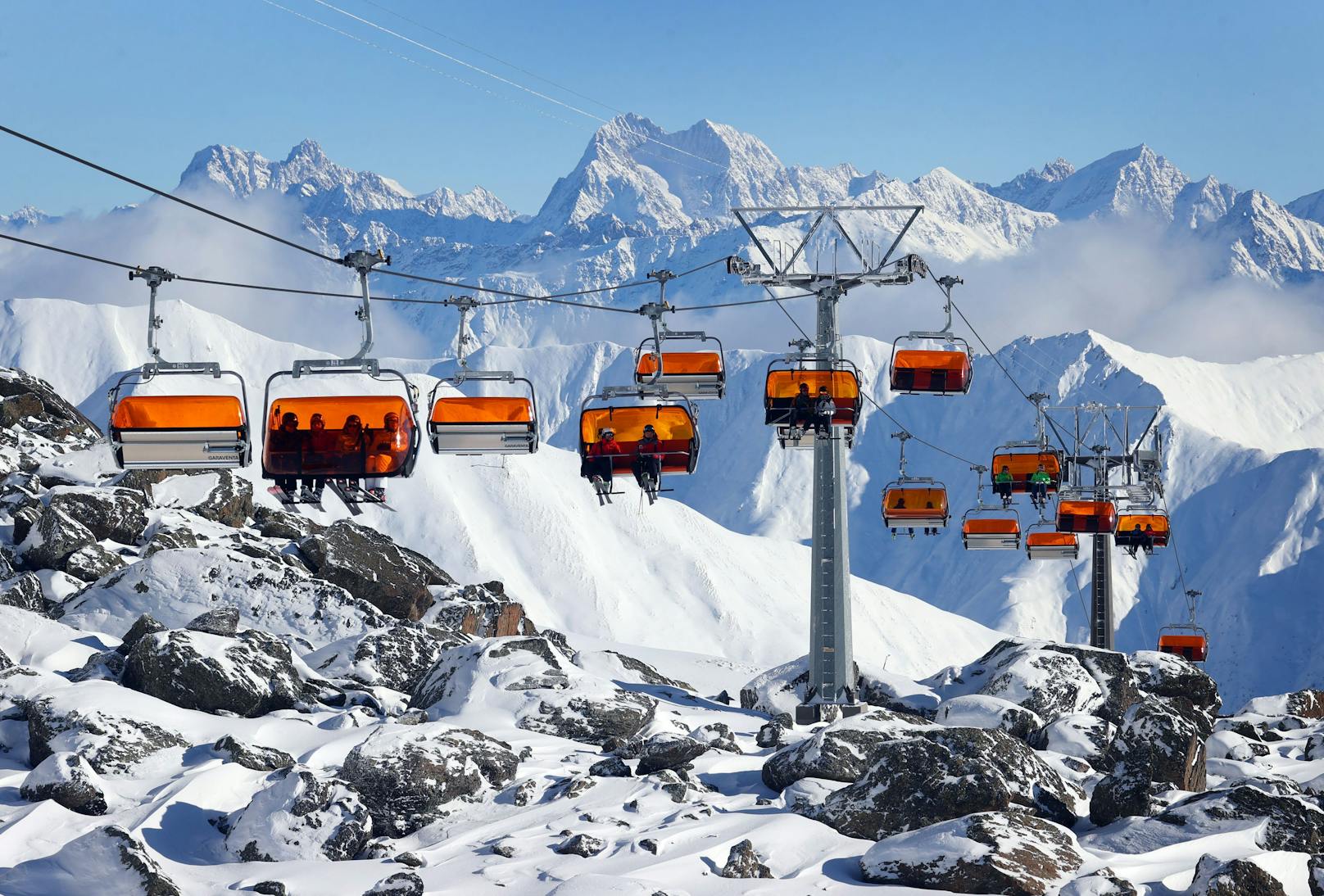 In Ischgl&nbsp;hat am Freitag die Skisaison begonnen.