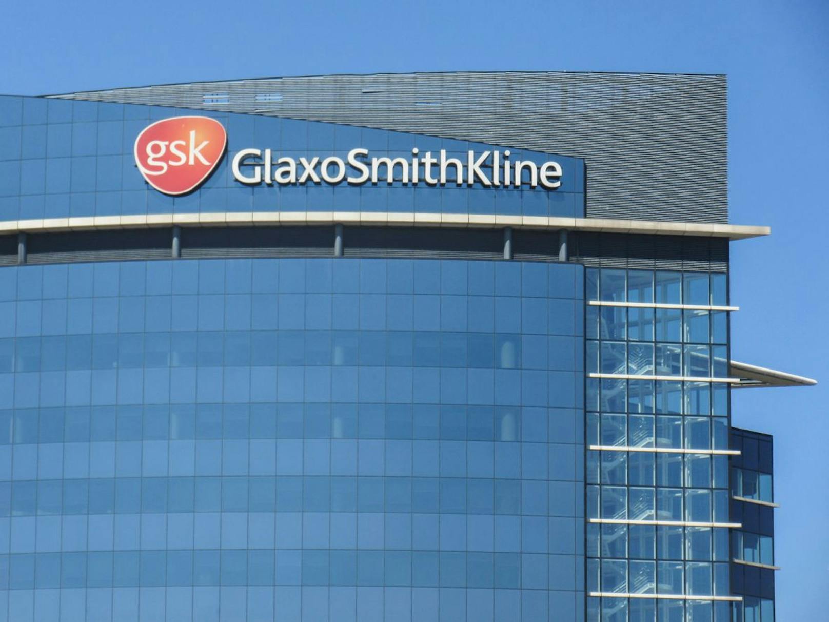Das Glaxo Smith Kline Hauptquartier in West-London.