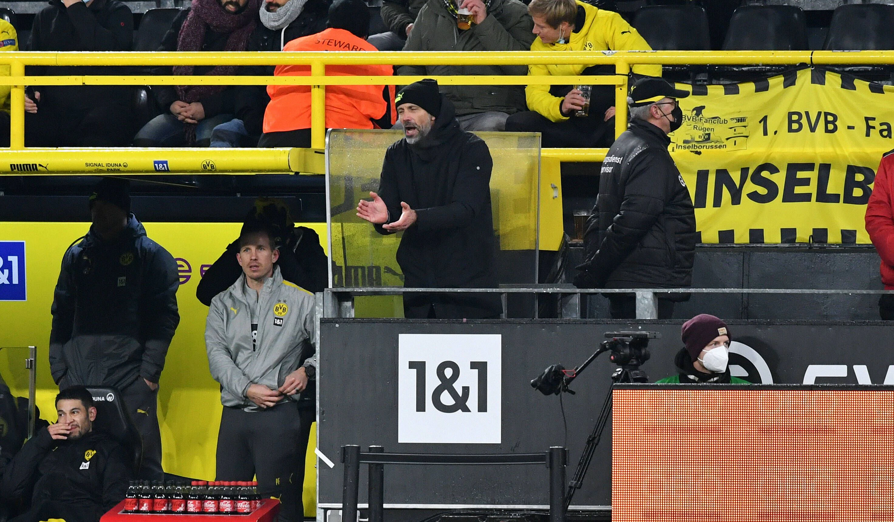 Rose musste auf die Tribüne