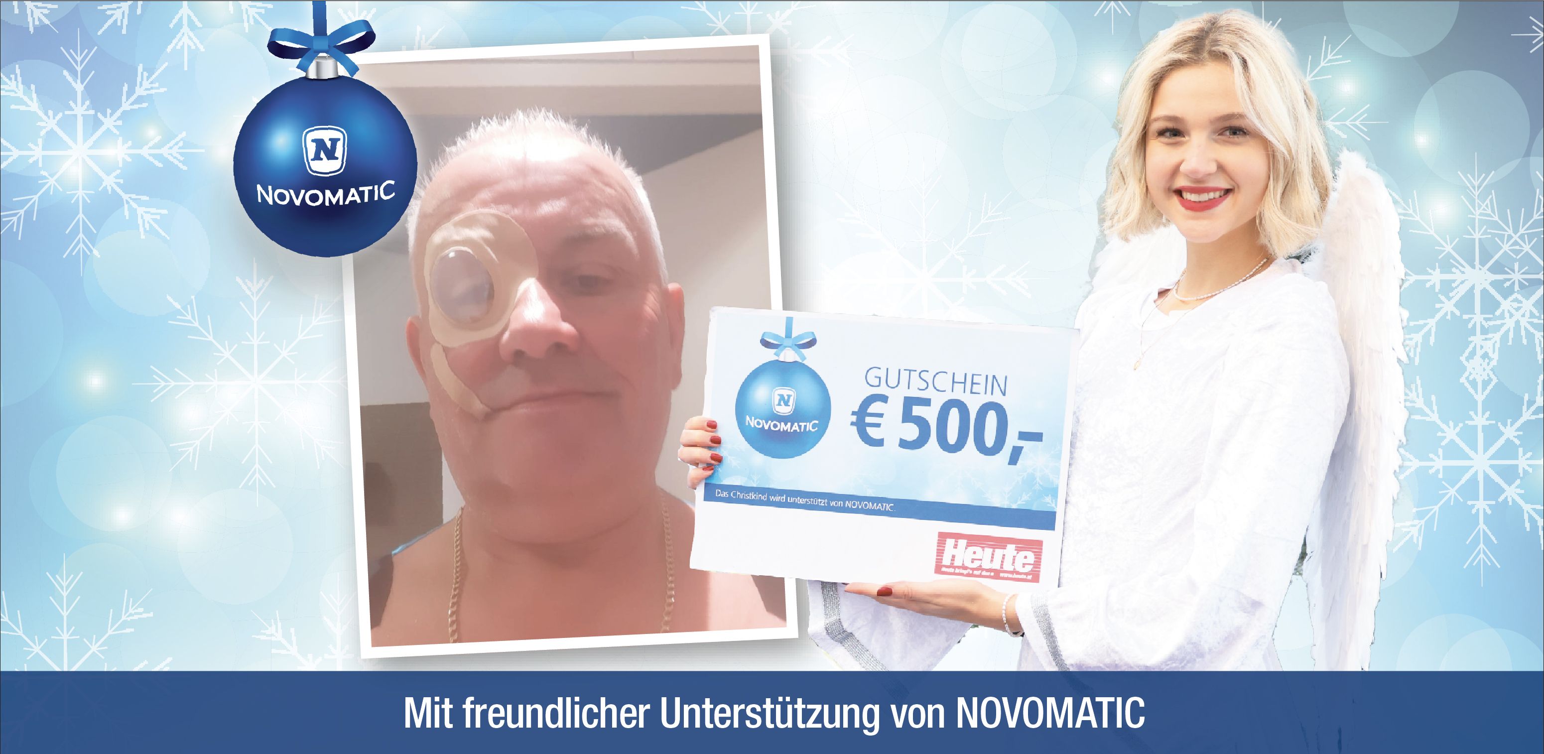 Georg hat nach einem Schlaganfall Probleme beim Rasenmähen.