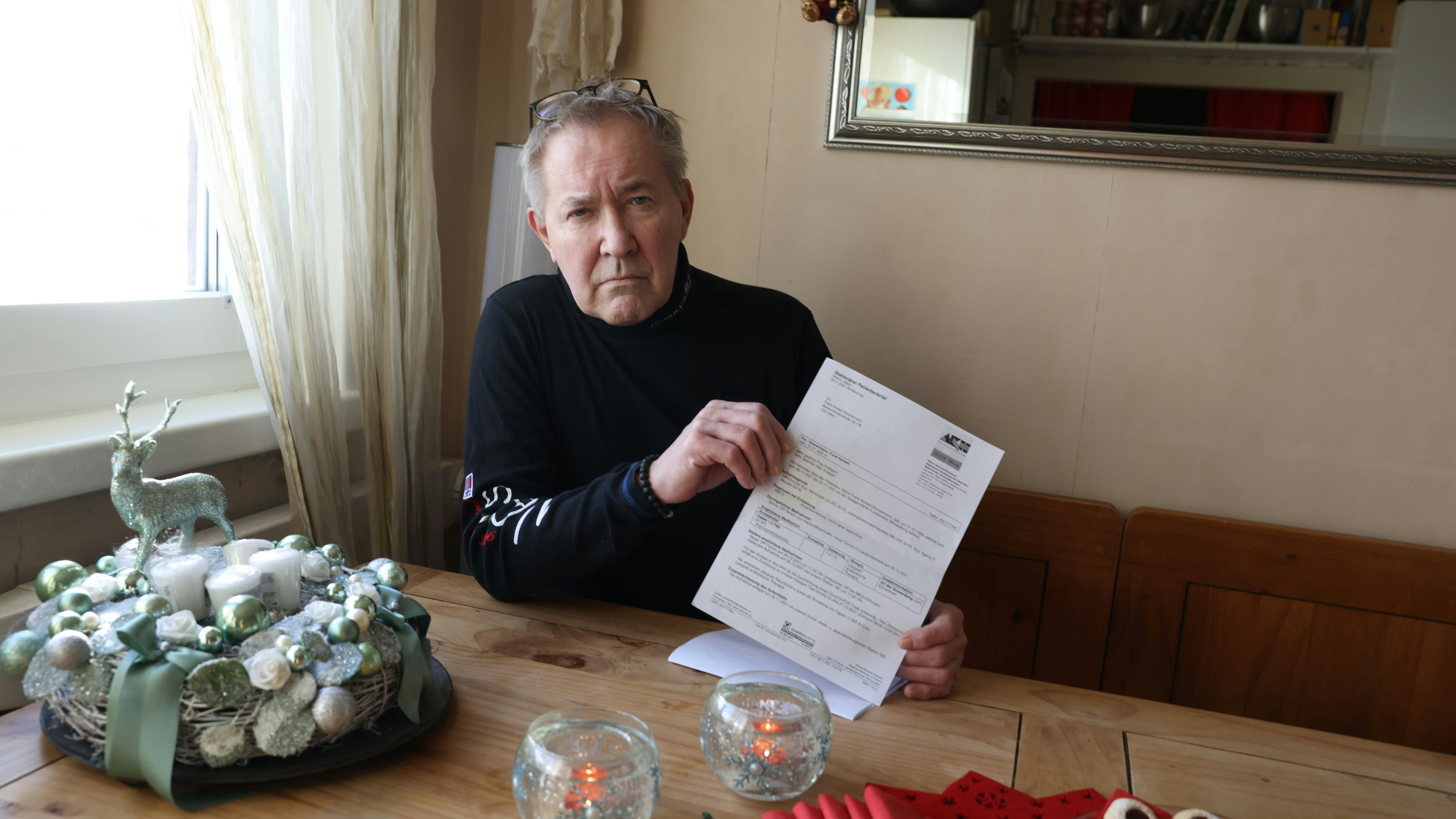 Franky Zimmermann (62) steht eine schmerzvolle Behandlung bevor.