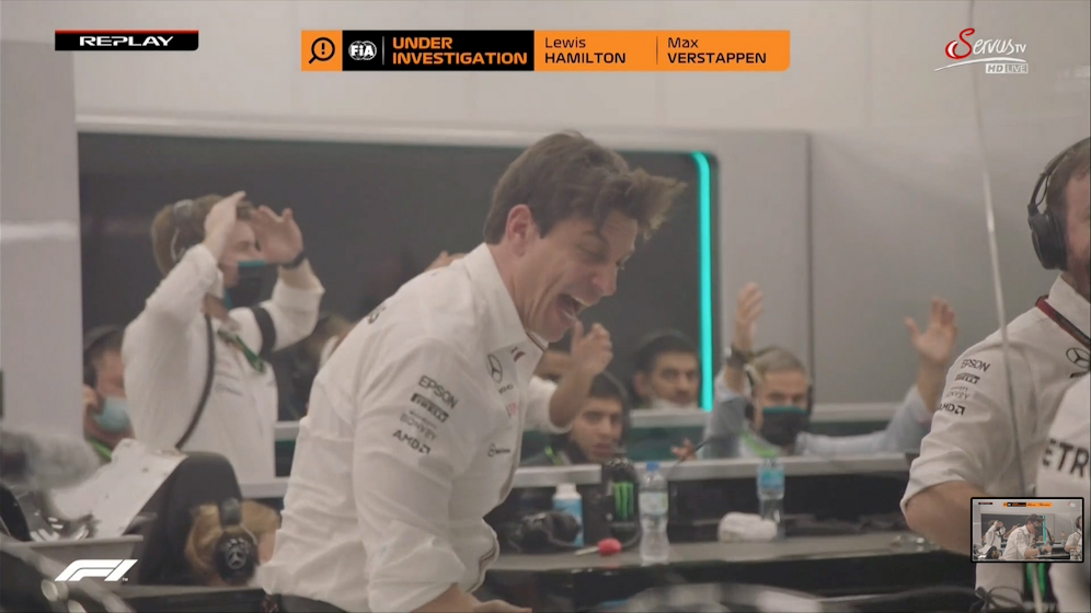 Mercedes-Teamchef Toto Wolff beim vorletzten Saisonrennen in Saudi-Arabien.