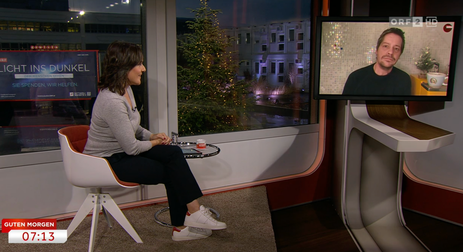 Eva Pölzl, Fritz Karl