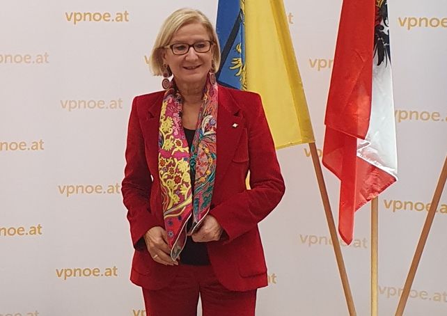 Landeschefin Johanna Mikl-Leitner am Montag in St. Pölten