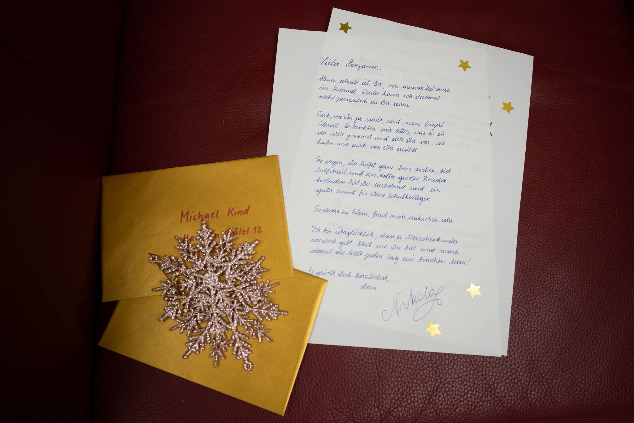 1.001 Kinder bekamen einen Brief und Geschenke vom Nikolo