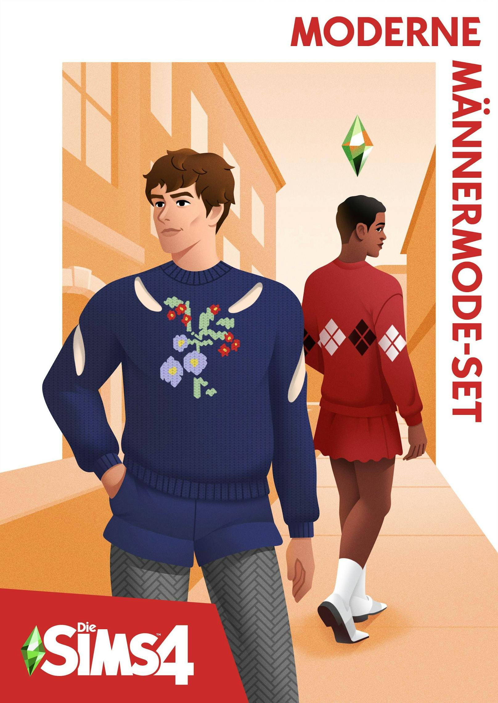 "Die Sims 4 Moderne Männermode-Set" ist ab sofort erhältlich.