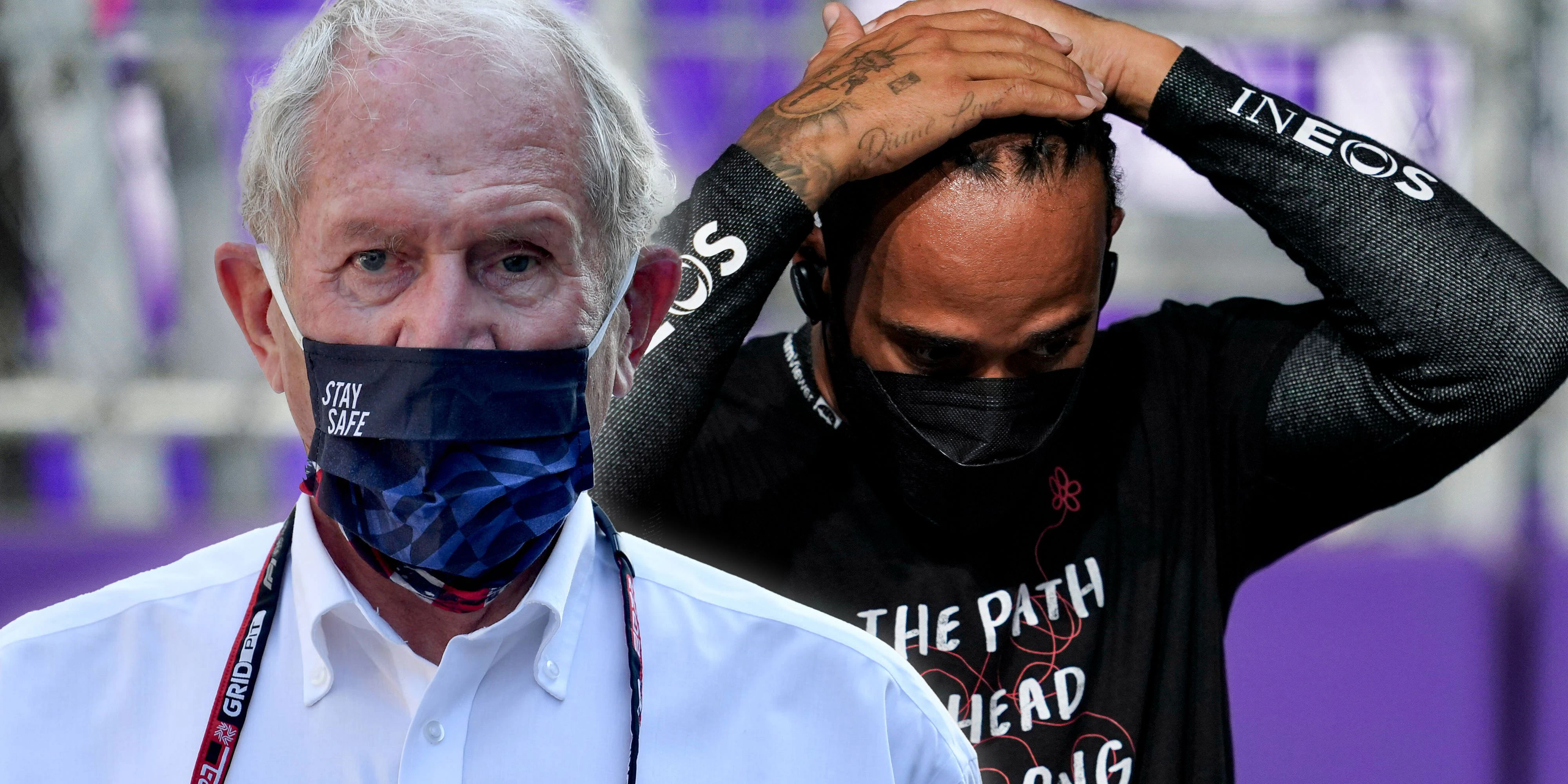 Red-Bull-Boss Helmut Marko schießt gegen Lewis Hamilton.