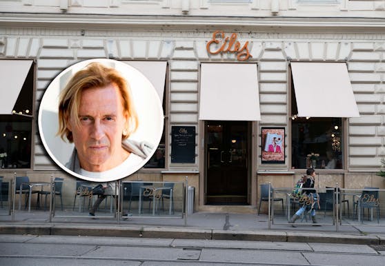 Promi-Wirt Gert Kunze betreibt das Café Eiles im achten Wiener Bezirk.