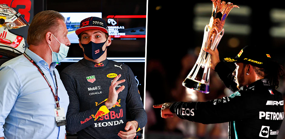 Die Verstappens und ihr Erzfeind Lewis Hamilton