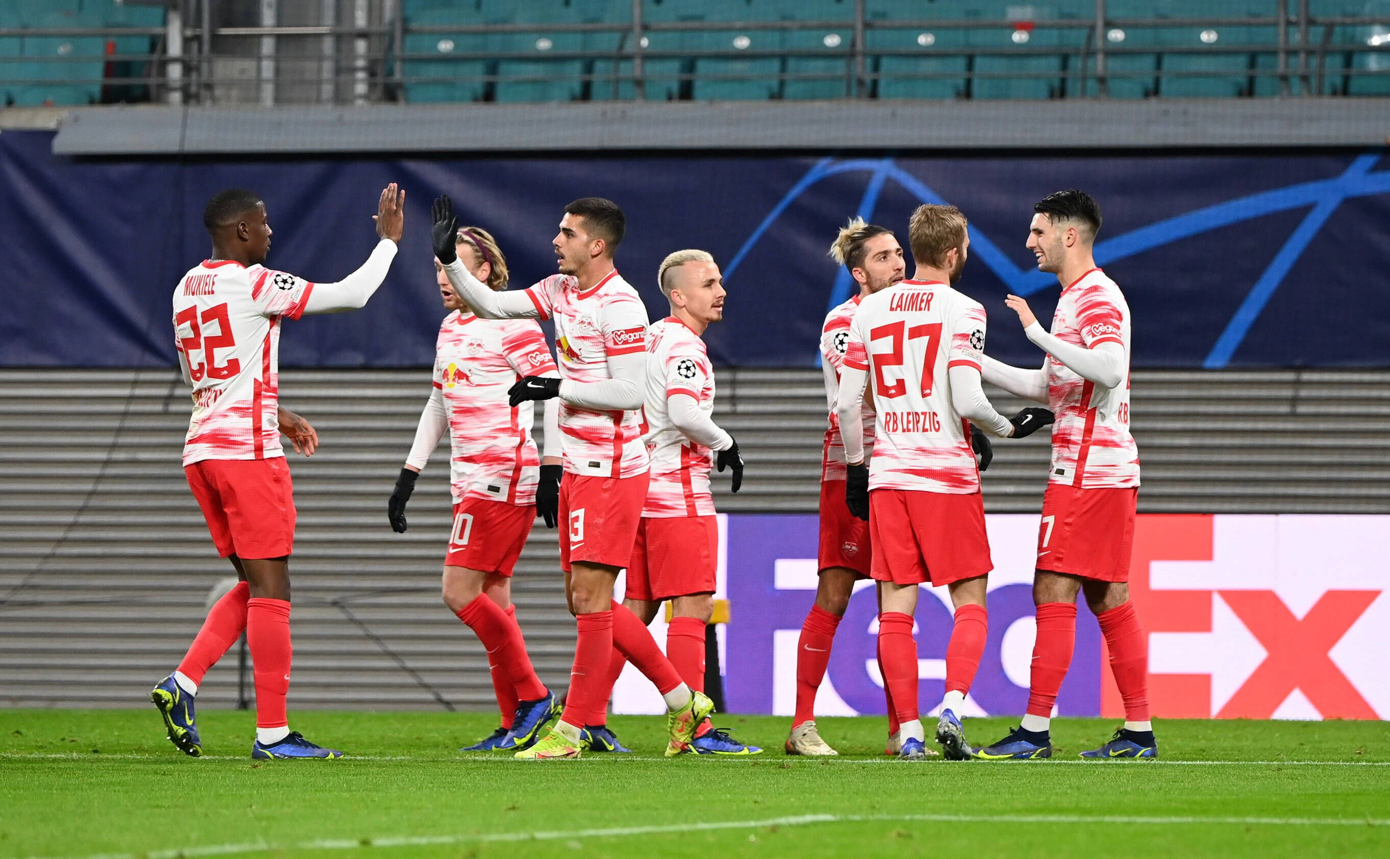 RB Leipzig schlägt Manchester City.