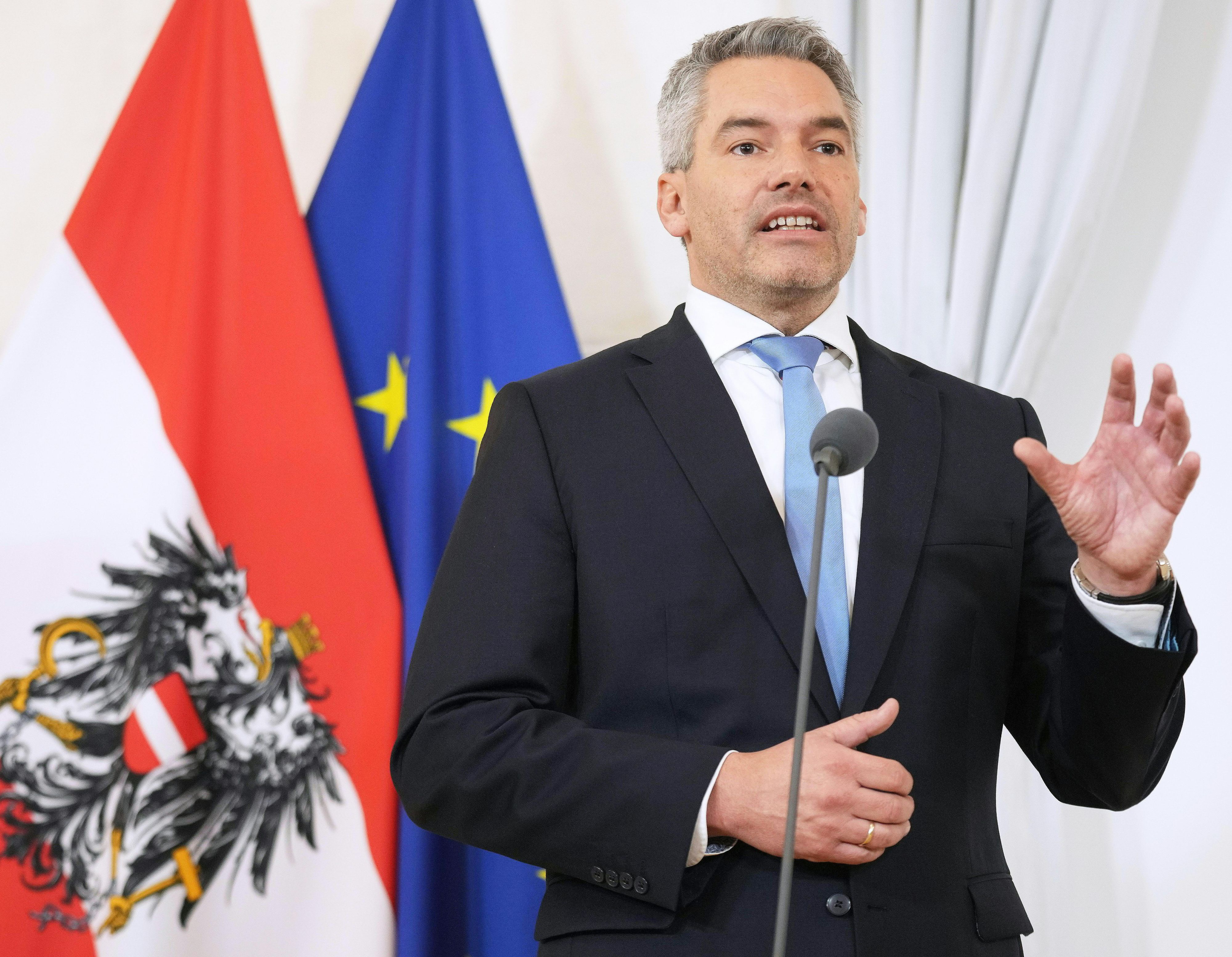 Bundeskanzler Karl Nehammer.