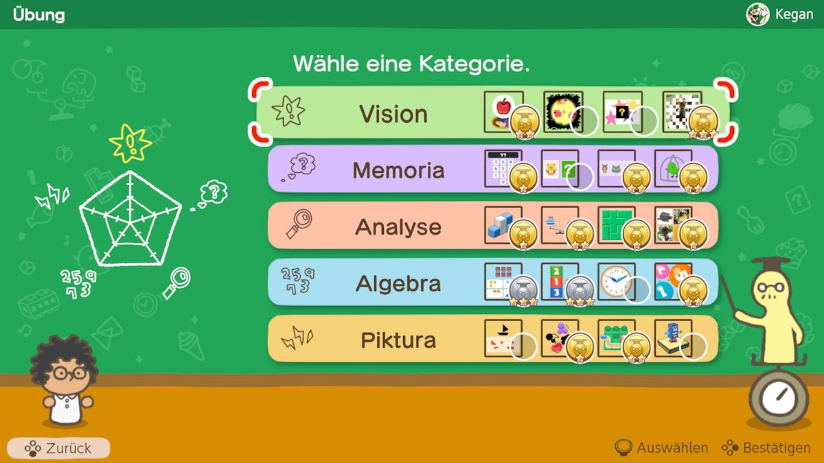 "Big Brain Academy: Kopf an Kopf" im Test – Pfiffig!