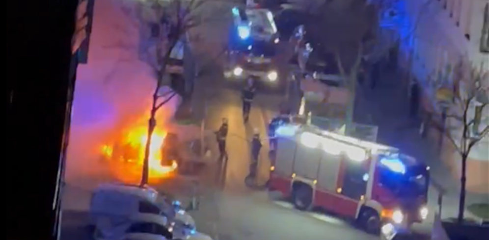 In Wien-Brigittenau brannte es Dienstagnacht.