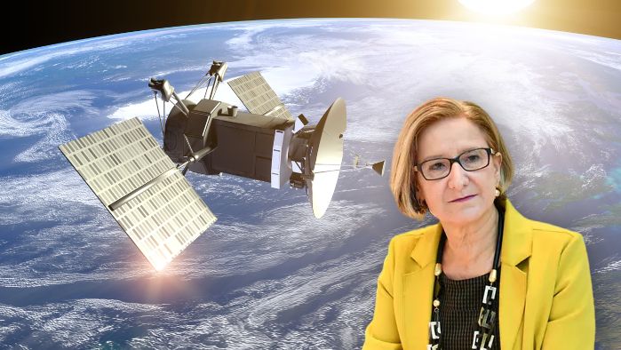 Mikl-Leitner unterstützt den Vorstoß ins All.