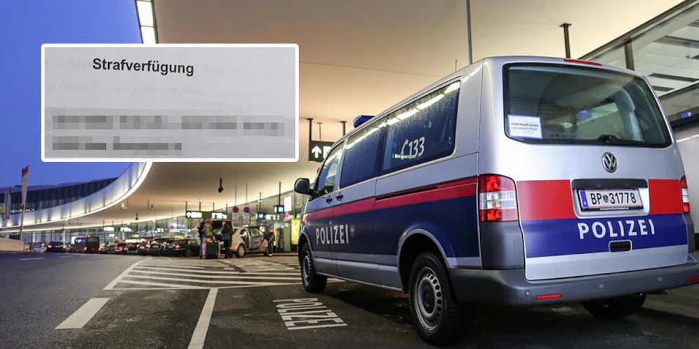 Die Polizei führte auch am Flughafen Wien-Schwechat knallharte Kontrollen durch.