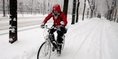 Radfahren im Winter: Kalorien statt Erdöl verbrennen