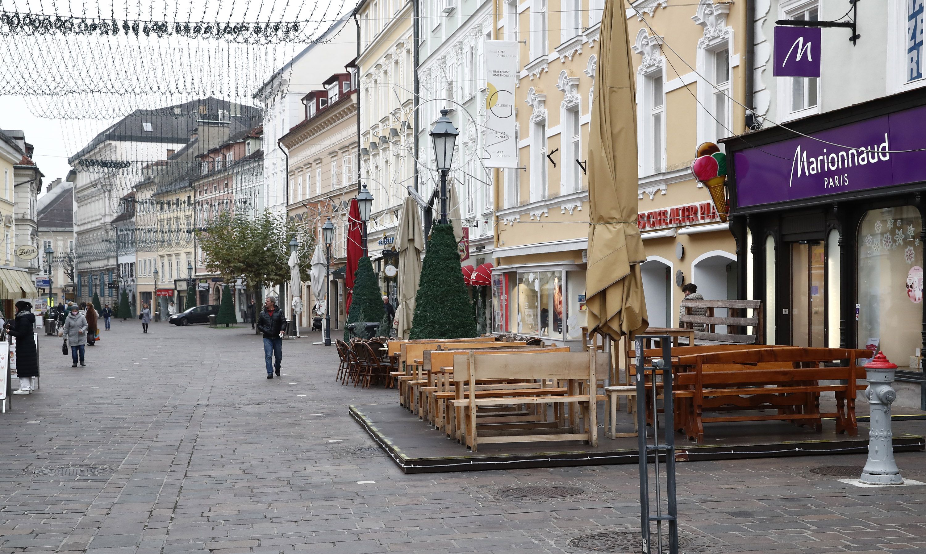 Lockdown in Klagenfurt