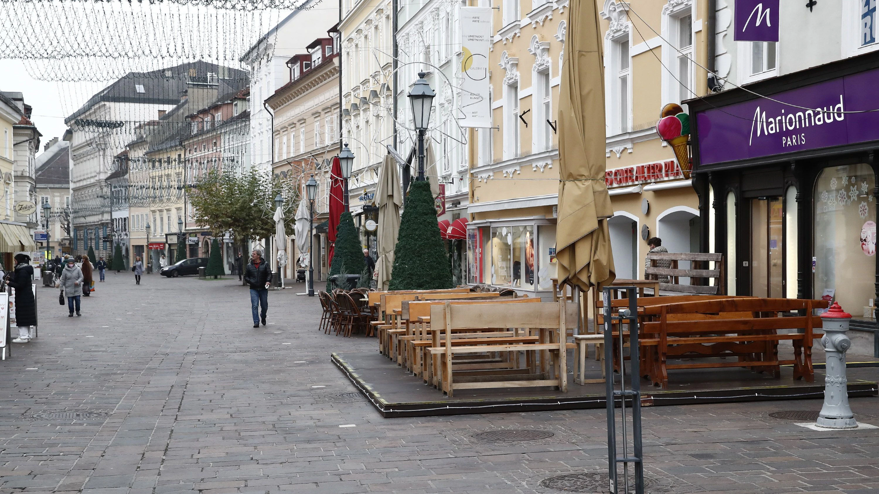 Lockdown in Klagenfurt