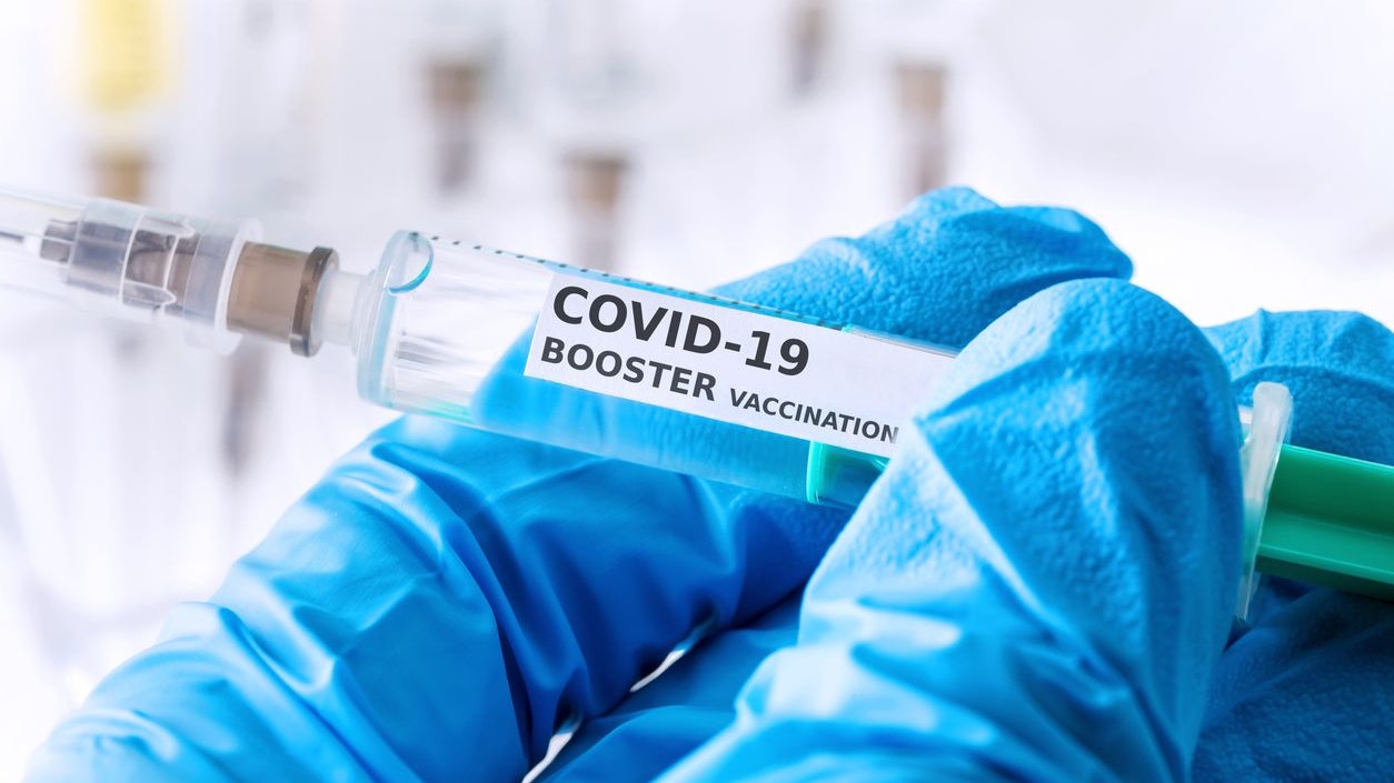 covid-19 coronavirus booster vaccination concept
