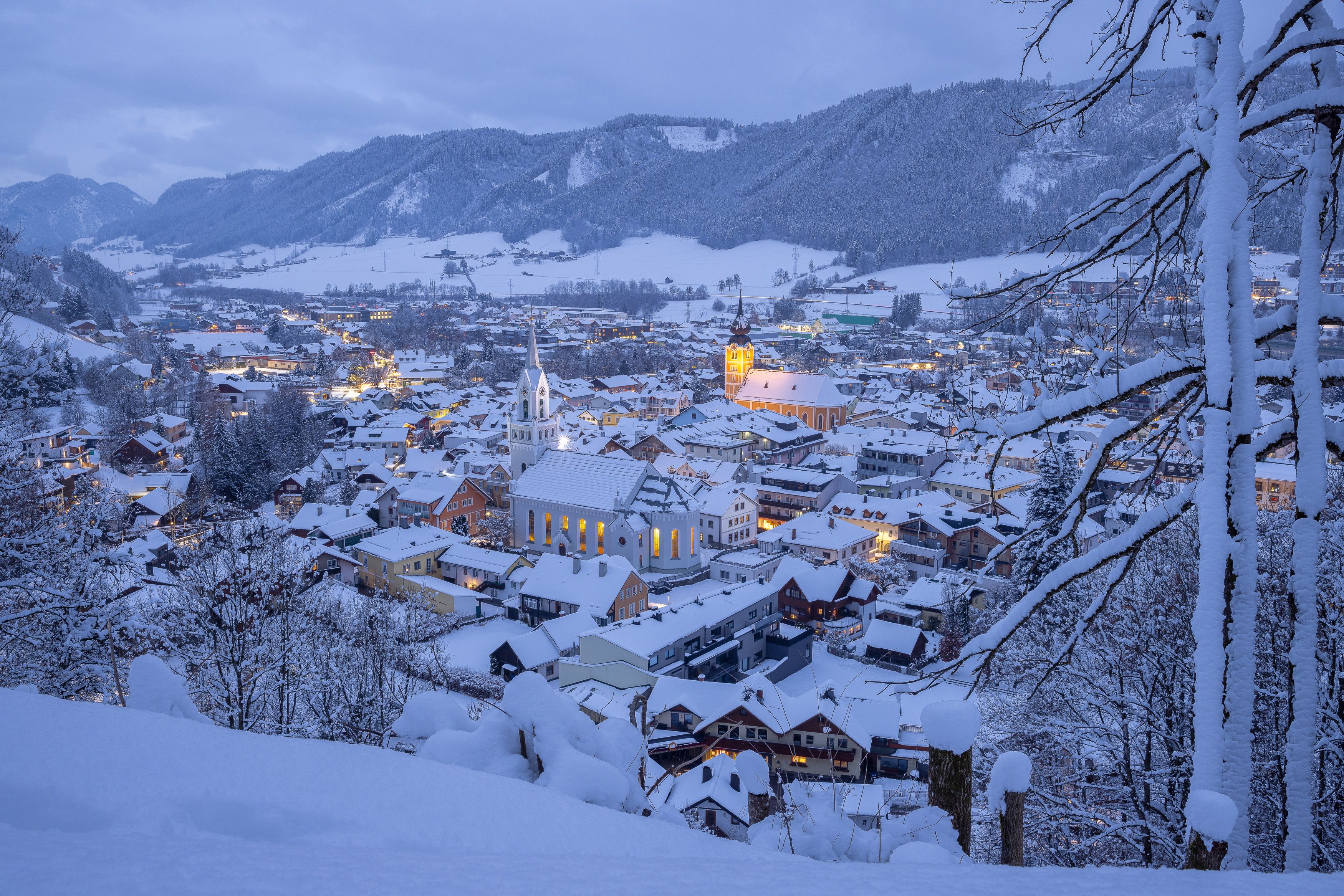 Viele wünschen sich Schnee zu Weihnachten. Symbolbild. 