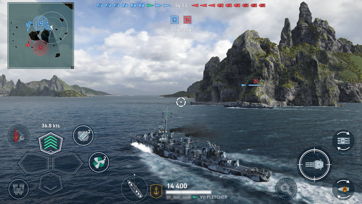 World of Warships: Legends bereitet den Stapellauf auf Mobilgeräten vor