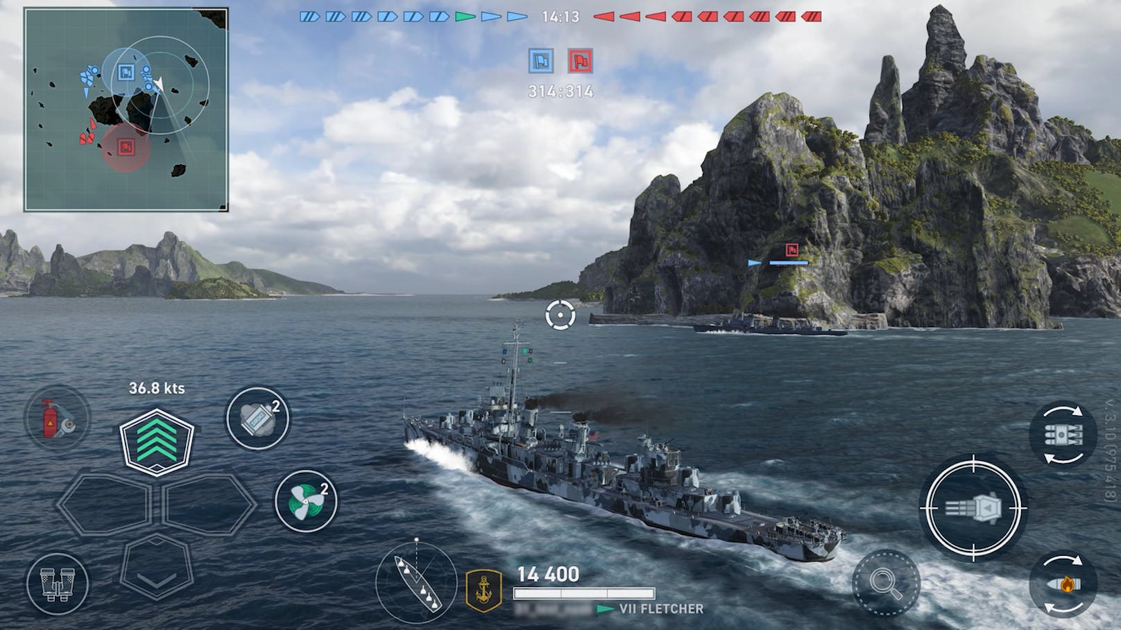 "World of Warships: Legends" bereitet den Stapellauf auf Mobilgeräten vor.