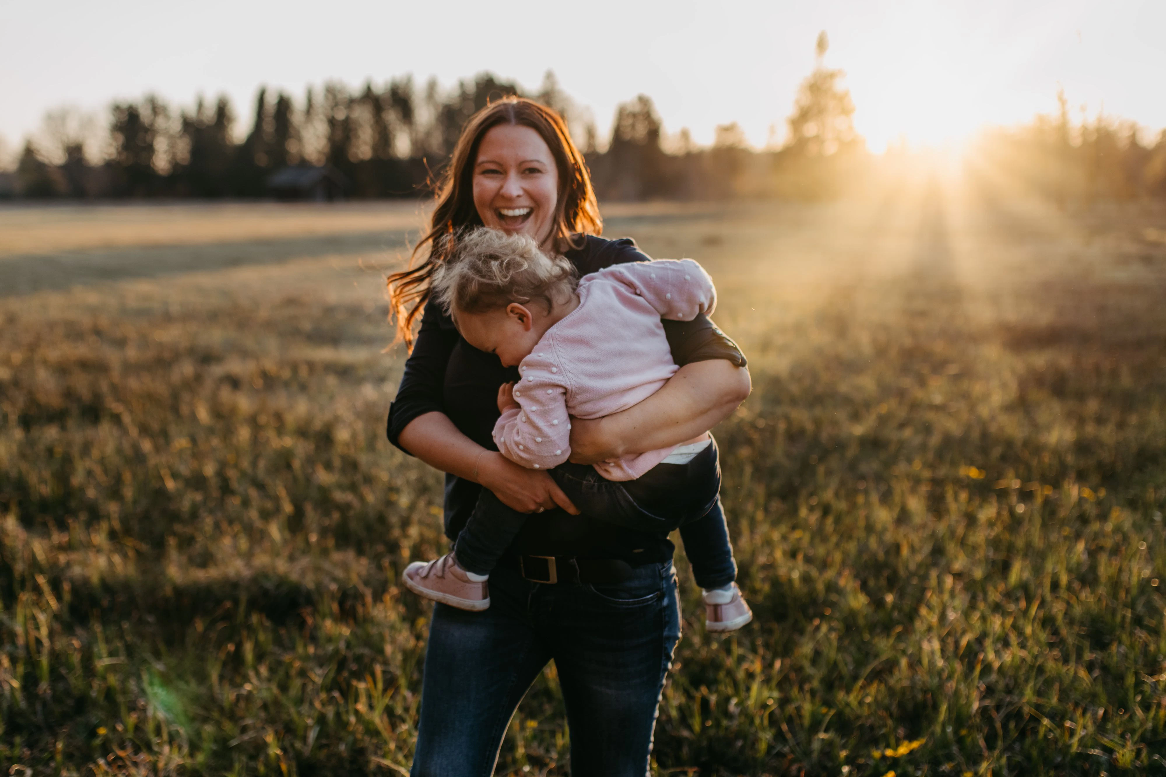 Working Mum Jennifer Schuster mit ihrer Tochter (2)